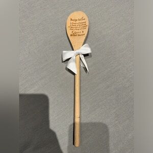 Wooden spoons set of 12 for bridal shower. Perfect for gifting or for prizes.